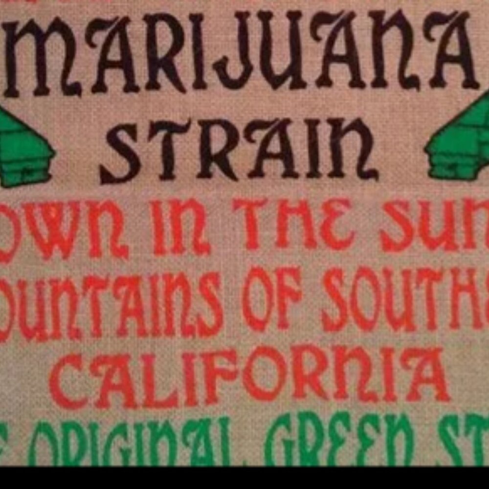 NWT OG Kush Novelty Burlap Bag - Picture 3 of 3
